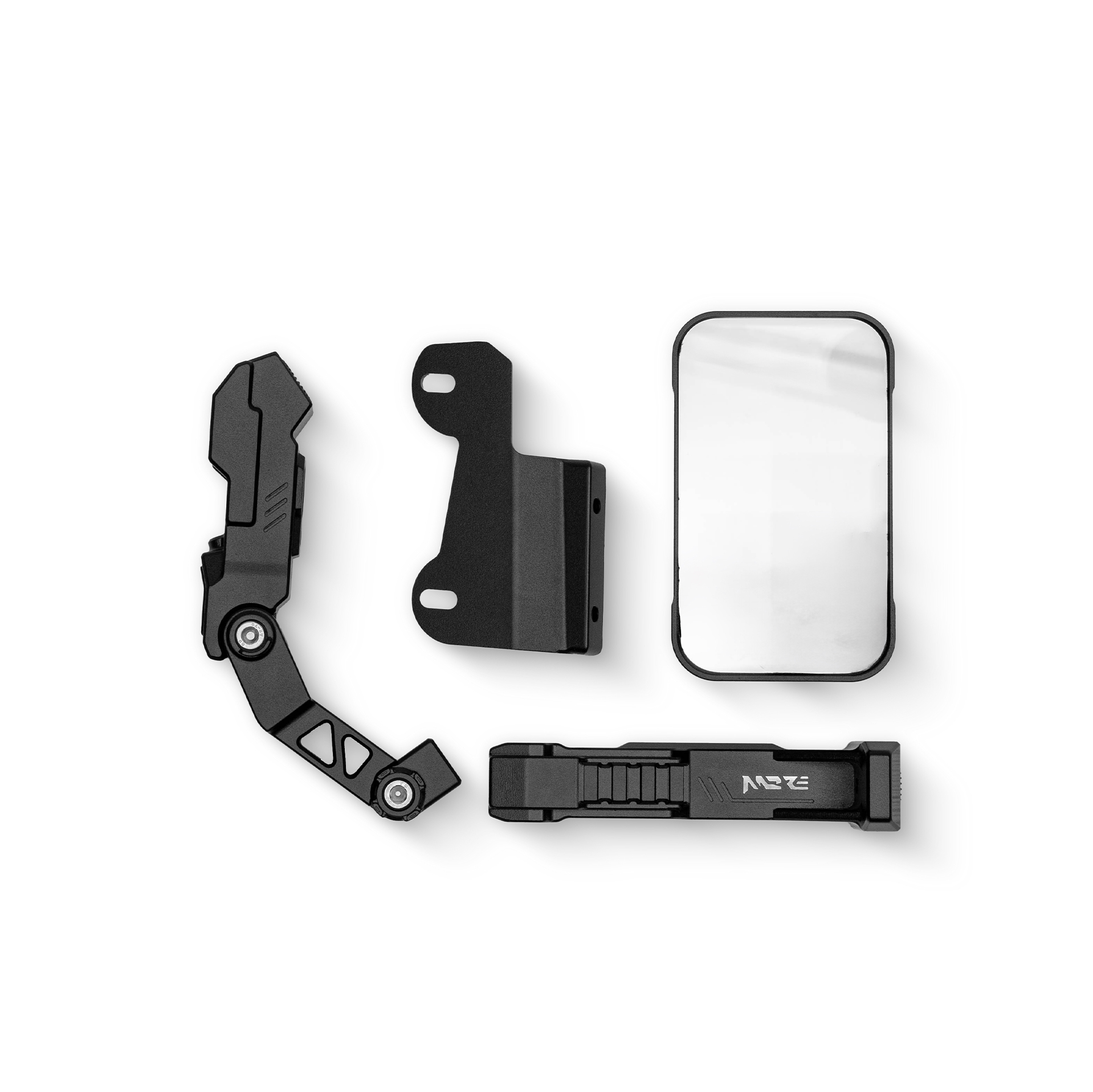 Armed blind area sandboard mirror