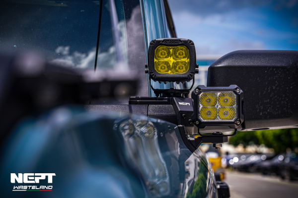 Bronco A pillar spot light support - Image 4