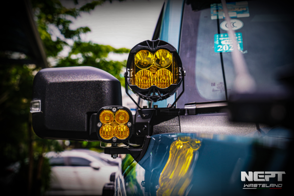 Bronco A pillar spot light support - Image 2