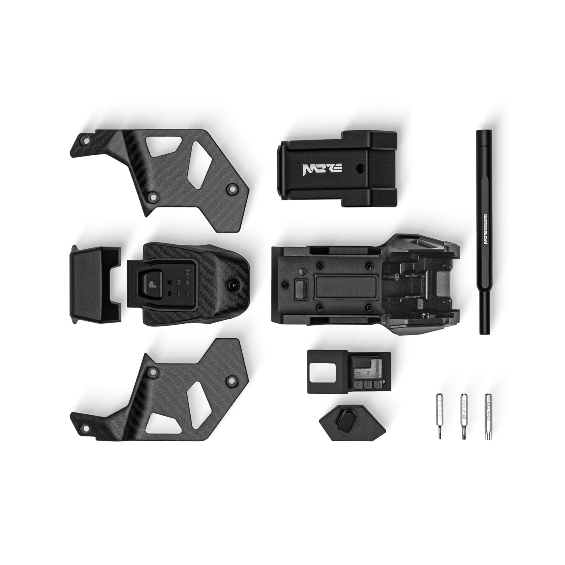 Armed carbon fiber handlebars