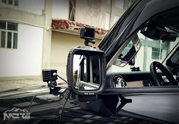 Multi-function rearview mirror rain shield - Image 4