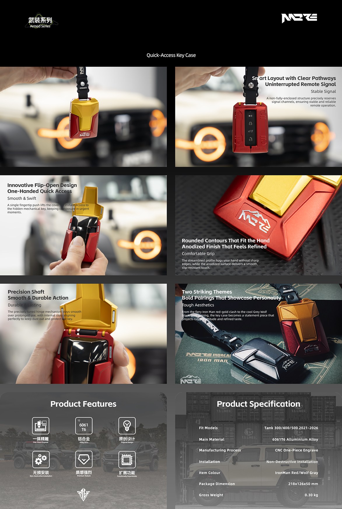 tank300 Access Key Case