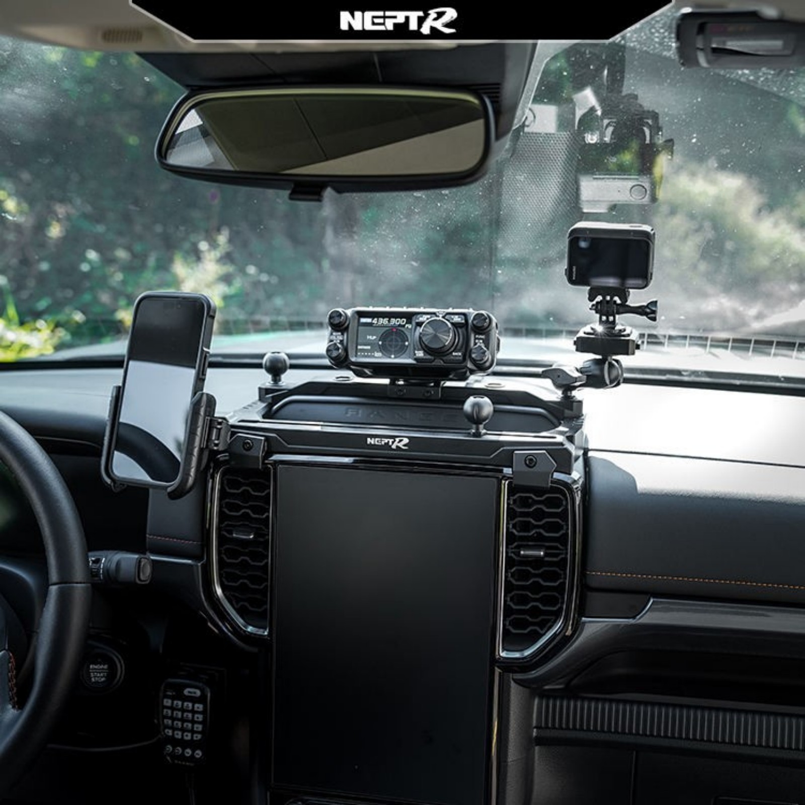 Ford Ranger Central Control Integrated Rail Platform