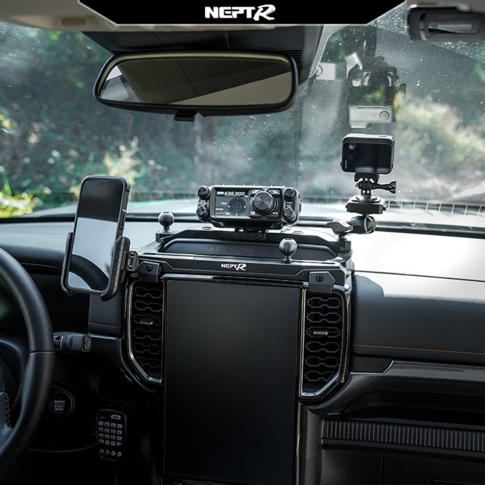 Ford Ranger Central Control Integrated Rail Platform